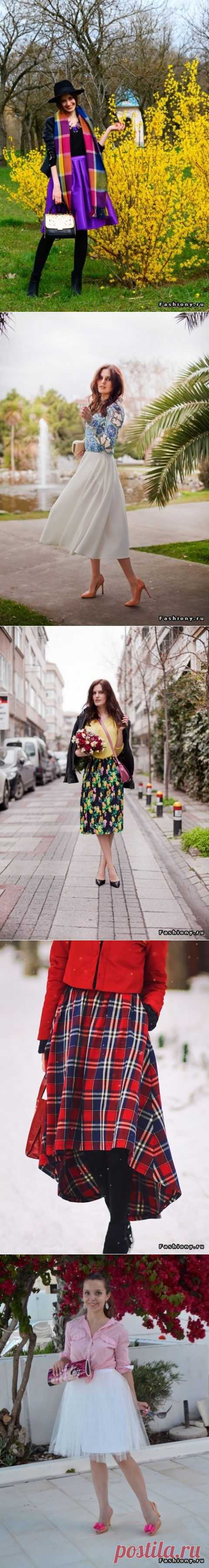 (+1) тема - Миди, макси или юбка чуть ниже колен: отличная подборка | Мода
