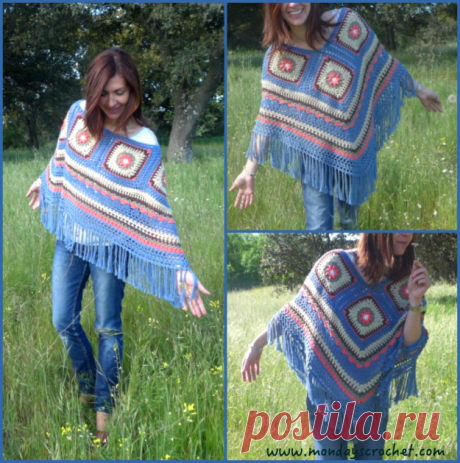 PONCHO MULTICOLOR |