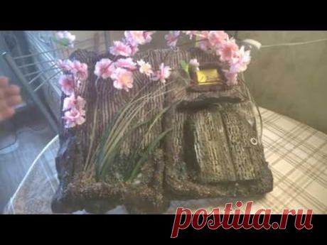 Композиция для дачи &quot;Домик в пеньке&quot;