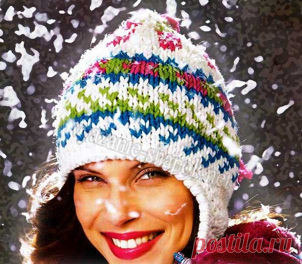 ВЯЗАНИЕ ШАПОК: женские шапки спицами и крючком, мужские и детские шапки, вязаные сумки | Страница 2