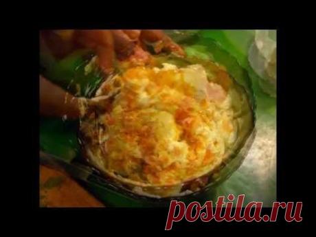 Фаршмак со вкусом красной икры. Прикольный закусон. // Олег Карп