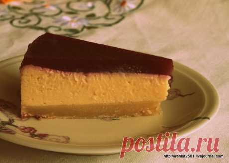 Чай и разговоры - Cheese-cake au chocolat blanc - Чизкейк с белым шоколадом