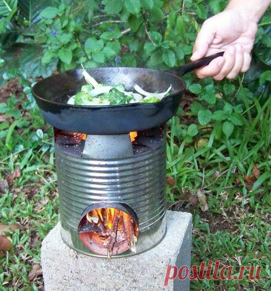 Rocket stove in use - everyone needs to know... / Handmade / своими руками. разные штучки / Pinme.ru / алла гордеева (марьина)