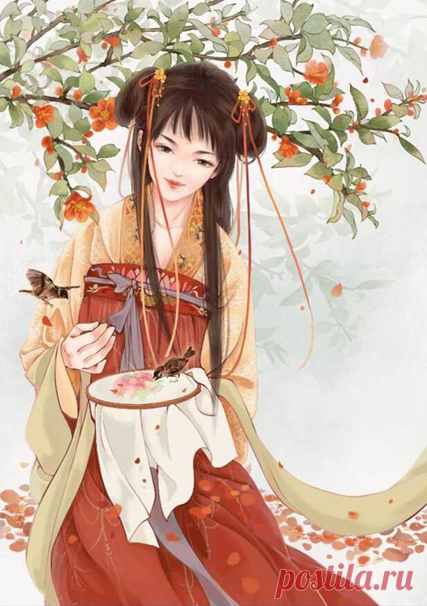 〔 古风美人 〕作者' 山岚                                                     
〔Древняя красота〕 Автор 'Шан Лан