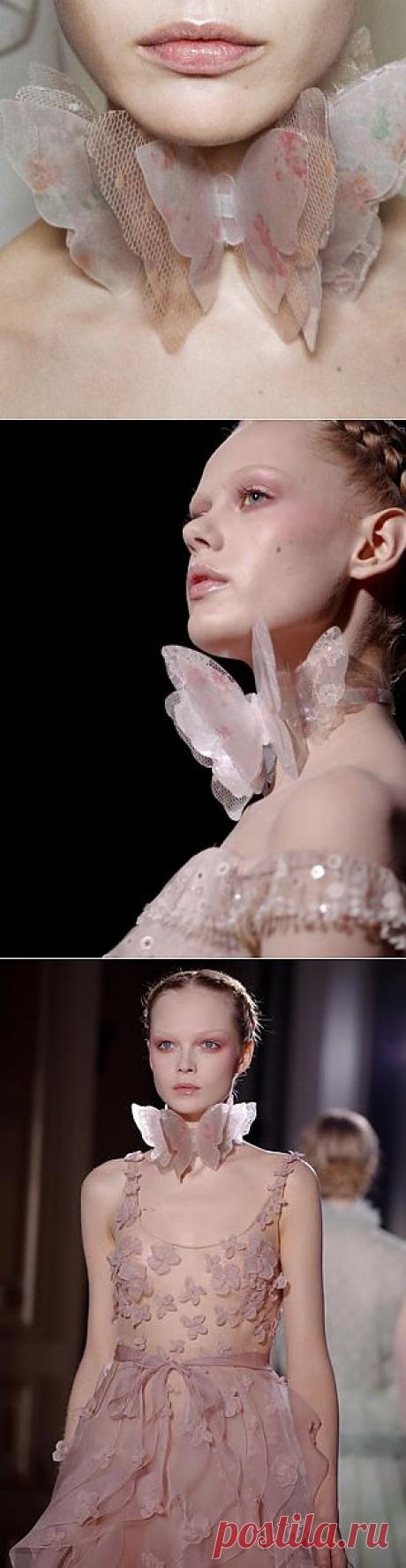 Бабочки для лебединой шеи / Аксессуары (не украшения) / Модный сайт о стильной переделке одежды и интерьера