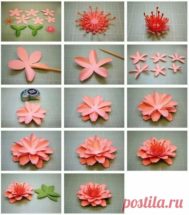«Записки Кошки_Осьминожки Origami ja paperityöt Бумажные цветы, Бумага и Бума» — карточка пользователя НАТАЛЬЯ ГУРОВА в Яндекс.Коллекциях