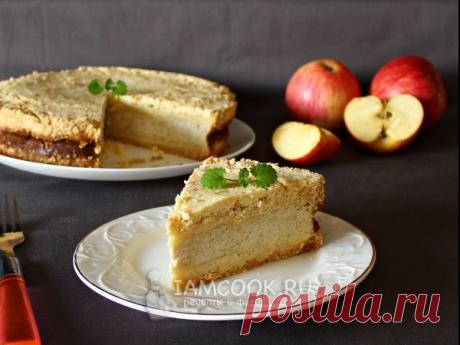 Насыпной пирог с творогом и яблоками — рецепт с фото Пирог с творогом и яблоками – это вкусная и доступная выпечка, которую можно готовить круглый год.