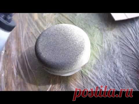 Покрытие кондитерских изделий велюром краскопульт Wagner W550 - YouTube