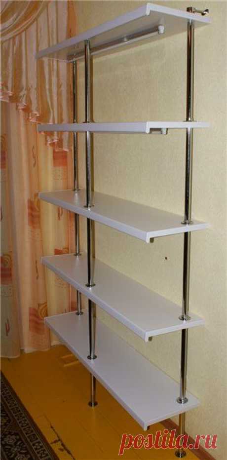 Стеллаж для цветов из подоконника