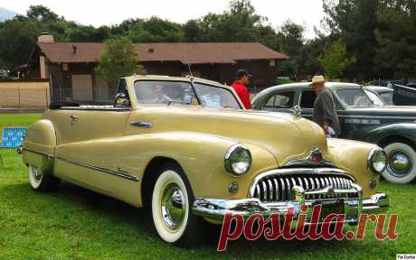 1948 Buick Roadmaster Convertible Sedan - Model  76C, Style 4767 - Sequoia Cream - fvr