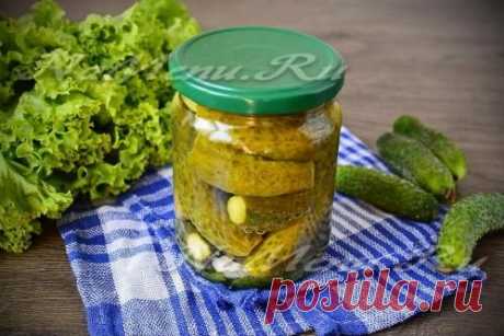 Огурцы маринованные хрустящие, просто чудо