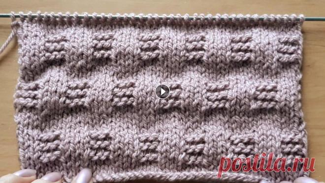 Вертикальная шахматка. Узор спицами Вертикальная шахматка. Узор спицами для мужского пуловера. Другие узоры спицами по ссылке https://www.youtube.com/playlist?list=PLBKsPDnEZEv70LnoZxxrO...