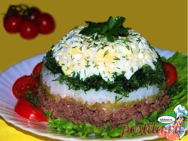 Печеночный салат