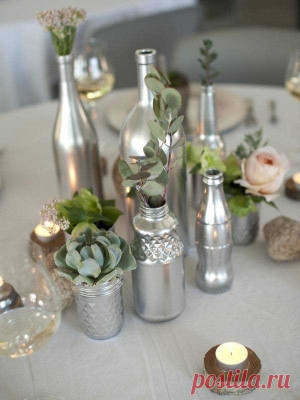 Декор бутылок своими руками — 50 идей