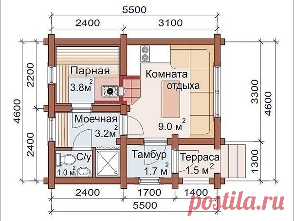 Унивepcaльнaя планиpoвкa для бaньки: