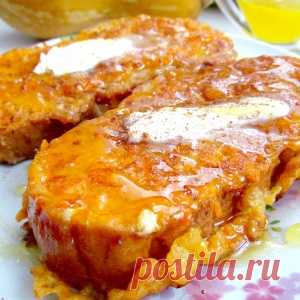 Тыквенные тосты (Pumpkin French Toast) "Французские"