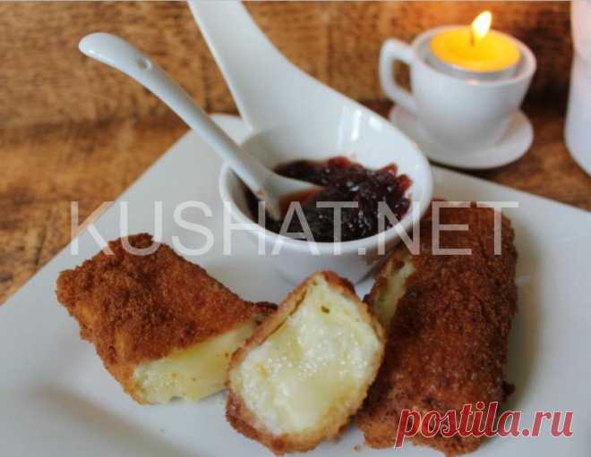 Жареный сыр бри в панировке. Пошаговый рецепт с фото | Кушать нет