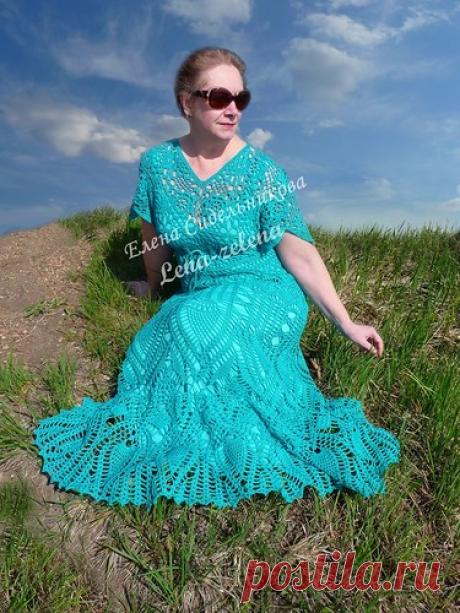 Платье "Воздушные замки".Автор-Елена Сидельникова