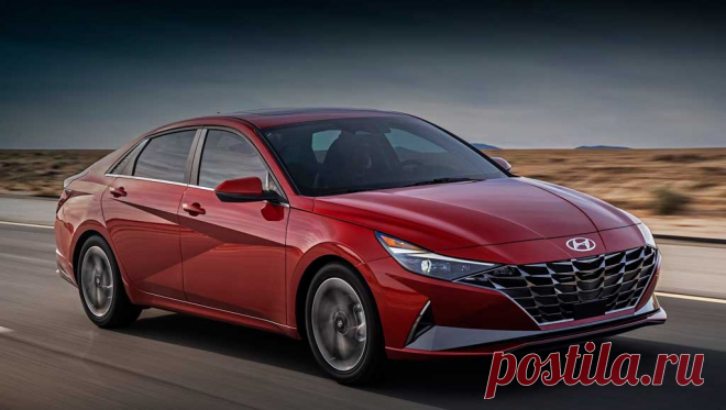 Новый седан Hyundai Elantra 7 поколения в России