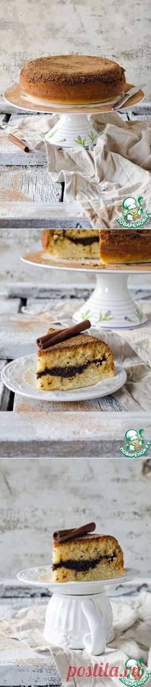 Коричный пирог с хрустящей корочкой - кулинарный рецепт