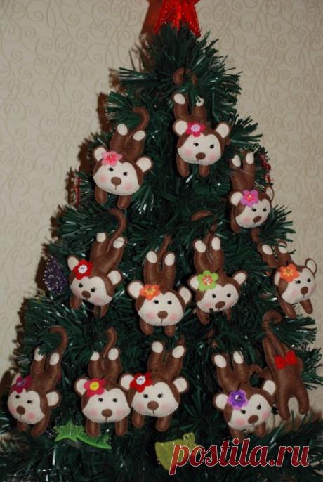 обезьянка из фетра - Поиск в Google