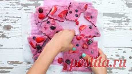 Goodful - These 4 yogurt bark recipes are yummy frozen treats 😋 🍓!...