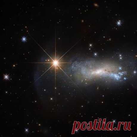 GISMETEO.RU: «Хаббл» сфотографировал звезду, затмившую целую галактику - 7 декабря 2018 | События | Новости погоды.