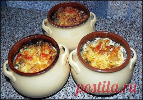 ВКУСНЫЙ УЖИН В ГОРШОЧКАХ!!!