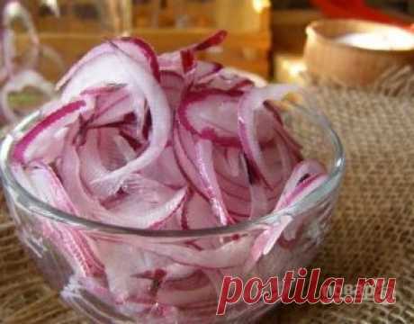 Маринованный лук к шашлыку - пошаговый рецепт с фото на Повар.ру