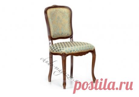 Мягкий стул с резьбой по дереву в классическом стиле (Дебора) купить по цене 26 730 руб. в Москве — интернет магазин chudo-magazin.ru