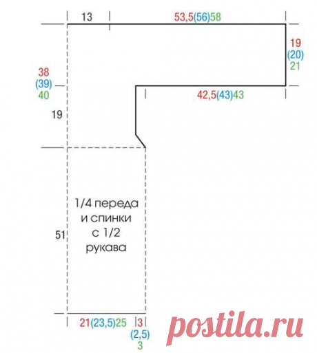 Платье с волнистым узором - схема вязания крючком. Вяжем Платья на Verena.ru