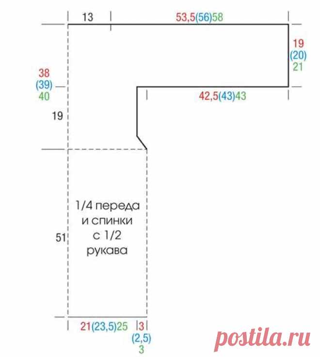 Платье с волнистым узором - схема вязания крючком. Вяжем Платья на Verena.ru