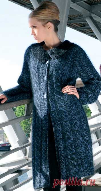 Steele Manteau : Angora, Laine, Laine peignée, Polyamide, Alpaga › Manteau › Femme › Laines Annyblatt