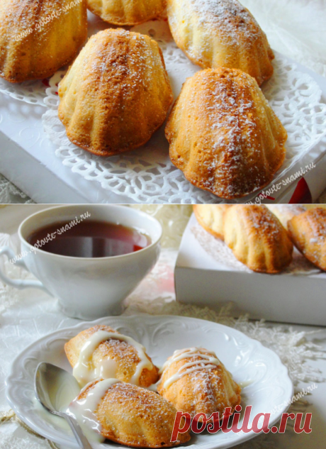 Французское печенье Мадлен | Готовьте с нами