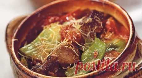 Свинина с овощами в горшочках, пошаговый рецепт с фото