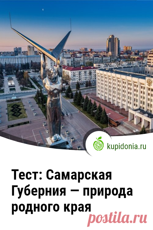 Тест: Самарская Губерния — природа родного края. Интересный тест про природу Самарской губернии. Проверьте свои знания!