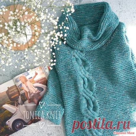 . Умелые мастерицы! Нужна помощь с узором! На просторах интернета увидела такую детскую кофточку! Все просто, вроде бы на первый взгляд! Но изюминка этой кофты - коса. Может есть опытные вязальщицы, подскажут как её вязать?