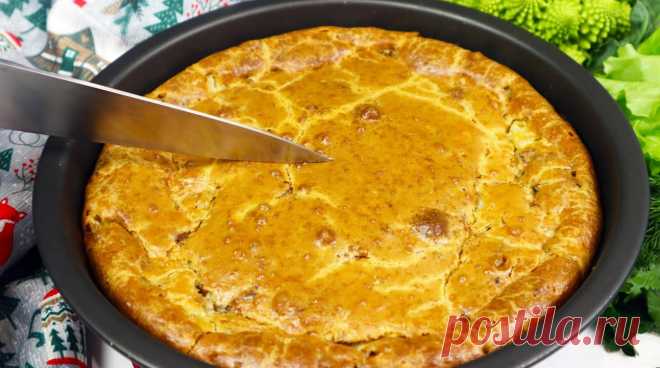 Ленивый заливной пирог с картофелем и рыбой: классический рецепт вкусного теста, которое хорошо пропекается-Одна Минута Этот заливной пирог всегда выручает. Его можно быстро приготовить на ужин. Тесто легко замешивается и…