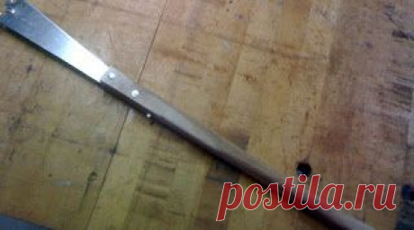 Как сделать мачете топор