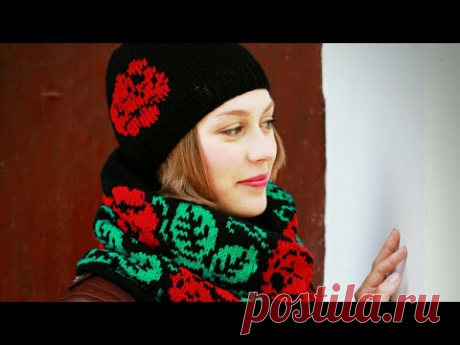 Интарсия по кругу... метод от Моё Вязание Knit Mom - Жаккард - Страна Мам
