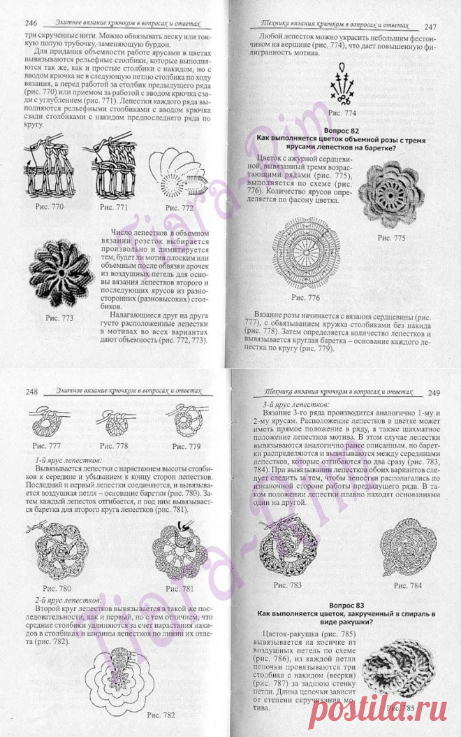Элитное вязание крючком