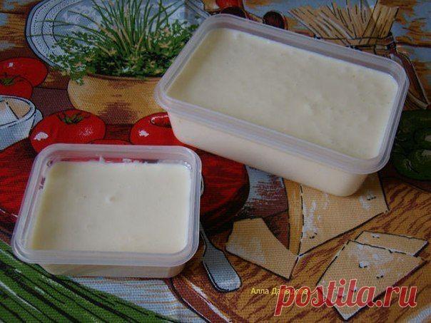 Домашний плавленный сырок "Янтарь"
