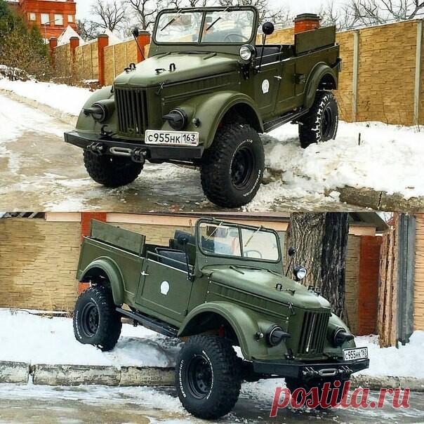 УаЗ-69 старая школа!