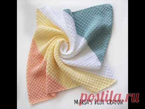 Crochet Corner to Corner C2C Silt Blanket Tutorial