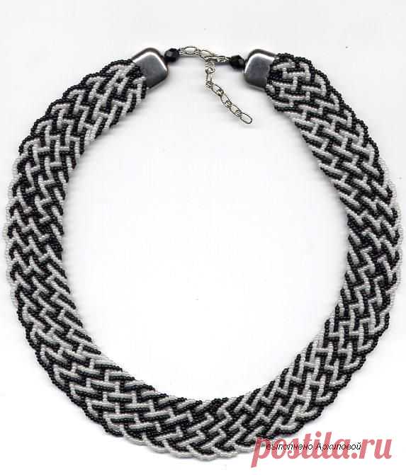 Плетёнка "Колосок" | biser.info - всё о бисере и бисерном творчестве