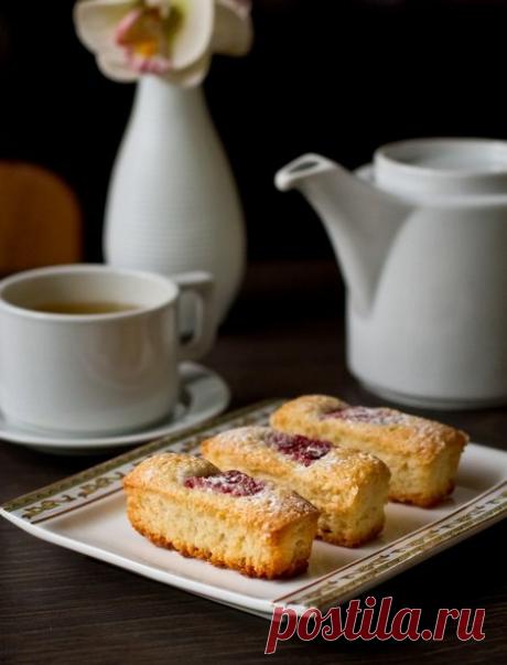 ღ Финансье с клубникой