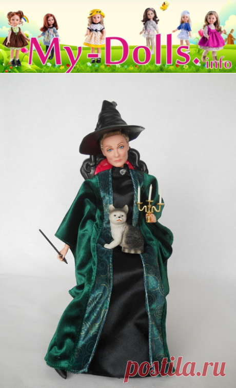Кукла Минерва Макгонагалл Mattel. Обзор