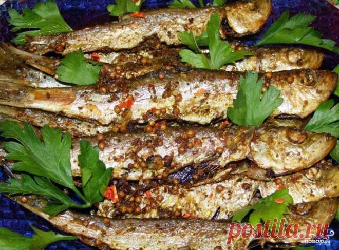 Салака жареная - пошаговый кулинарный рецепт с фото на Повар.ру