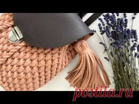 🔈 САМЫЙ УДОБНЫЙ РЮКЗАК 👏🏻 СТИЛЬНО, ПРОСТО И УДОБНО 🧶 ВЯЗАНИЕ КРЮЧКОМ САМЫЙ УДОБНЫЙ И СТИЛЬНЫЙ АКСЕССУАР ВЕСНА-ЛЕТО 2022 🔥🔥🔥 РЮКЗАК ИЗ ТРИКОТАЖНОЙ ПРЯЖИ, РЮКЗАК КРЮЧКОМ, ВЯЗАНАЯ СУМКА, СУМКА ИЗ ТРИКОТАЖНОЙ ПРЯЖИ/ШНУРА/ДЖУТА  Необходимые материалы: - Трикотажная пряжа БИСКВИТ цвет ЛИВАН 200 метров (2 мотка) https://clck.ru/Rr34m - Удобная сантиметровая лента https://clck.ru/3AYKup..