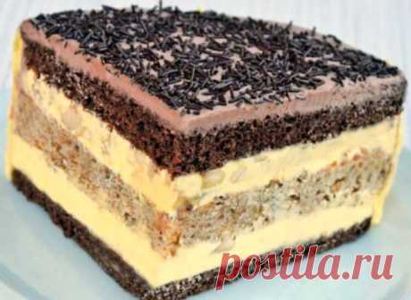 «Огни Парижа» - фантастический торт на Новый год с шоколадно-ореховым вкусом | Конфитюр | Яндекс Дзен